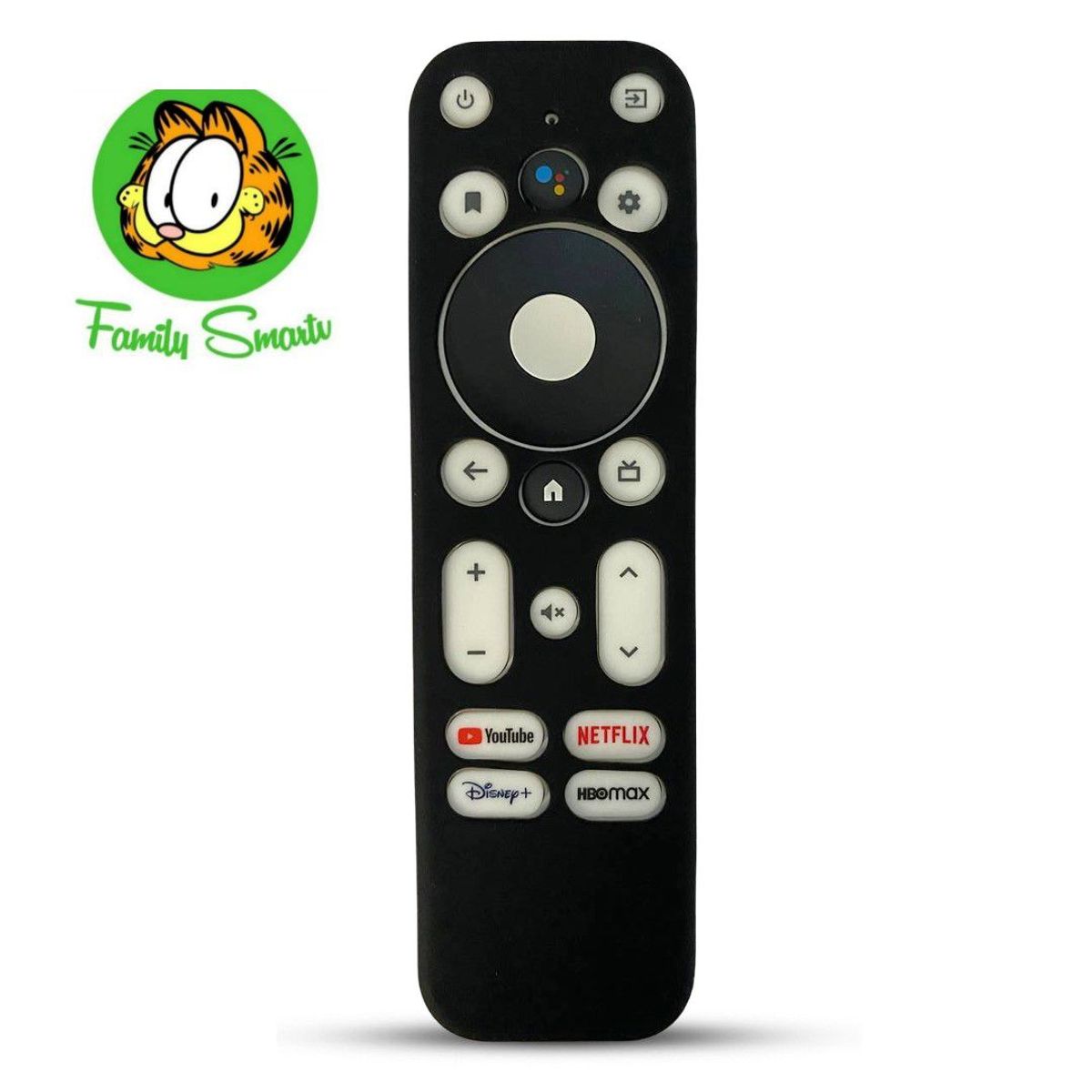 UNIVERSAL - Funda para control Mecool Km2 Android Tv Box Negro  Soporte