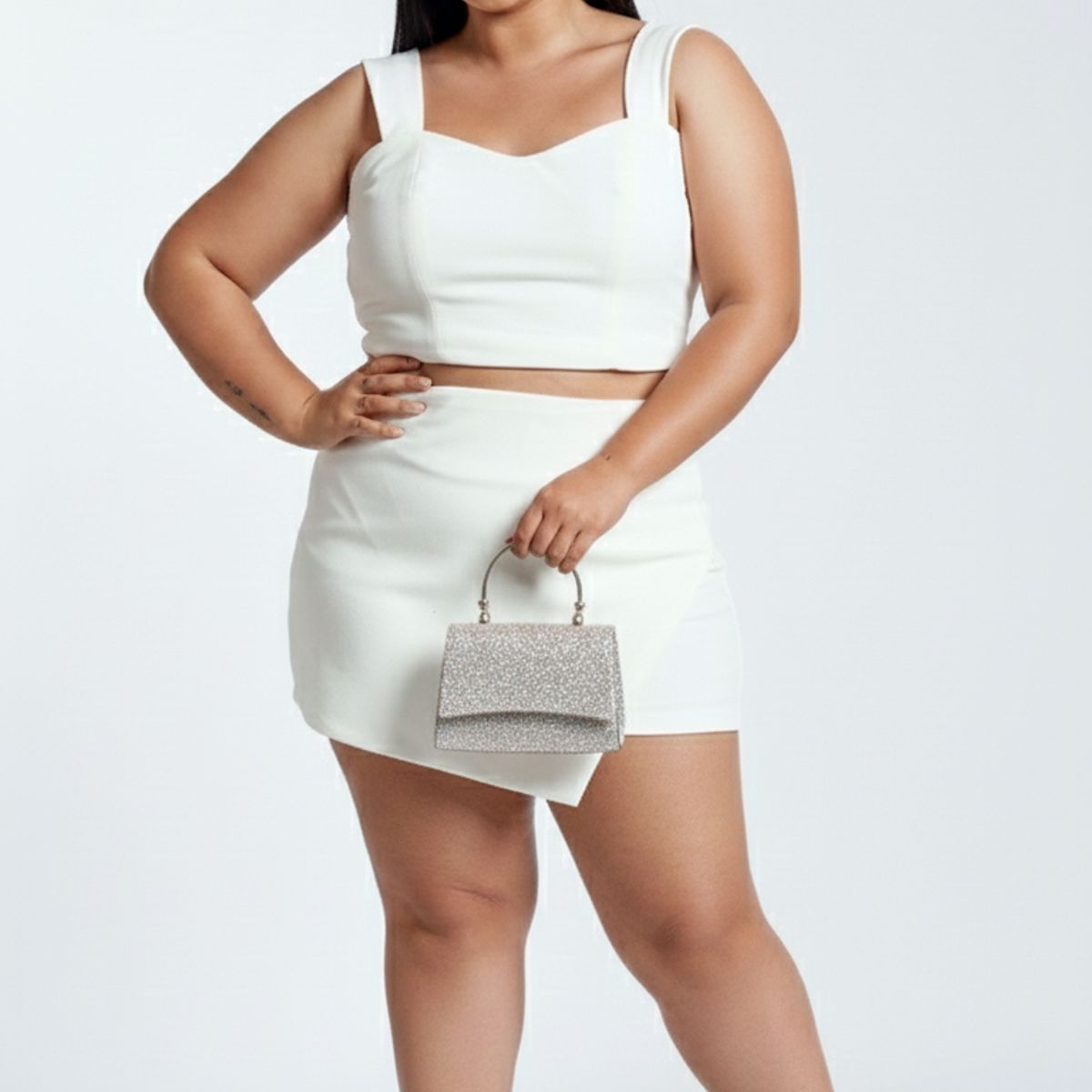 MISS LADY - Short Falda Anai - Perla