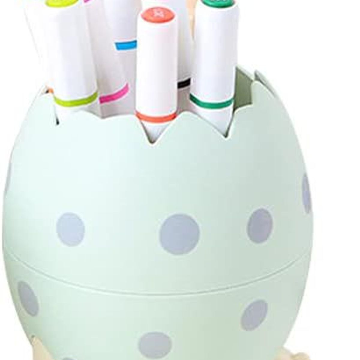 GENERICO - ORGANIZADOR KAWAII HUEVO DINO - VERDE