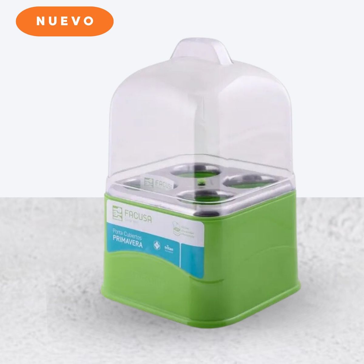 FACUSA - Porta cubiertos Primavera Verde - Facusa