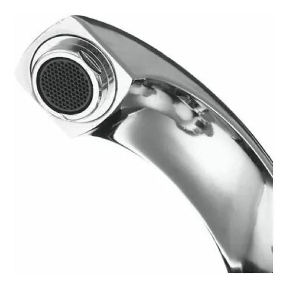 GENERICO - Grifo Llave Caño Pesado Para Lavamanos Acero Inoxidable