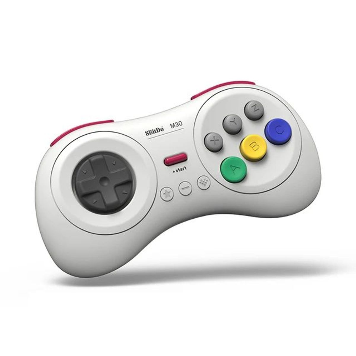 8BITDO - 8bitdo M30 mando Bluetooth Controlador accesorios de juego Blanco.