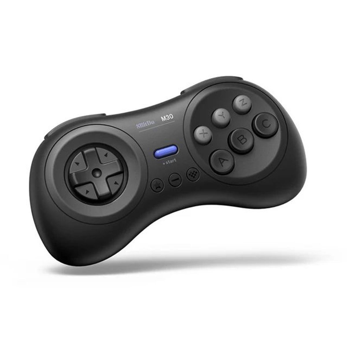 8BITDO - 8bitdo-mando M30 24G miniconsola de juegos Controlador Negro.