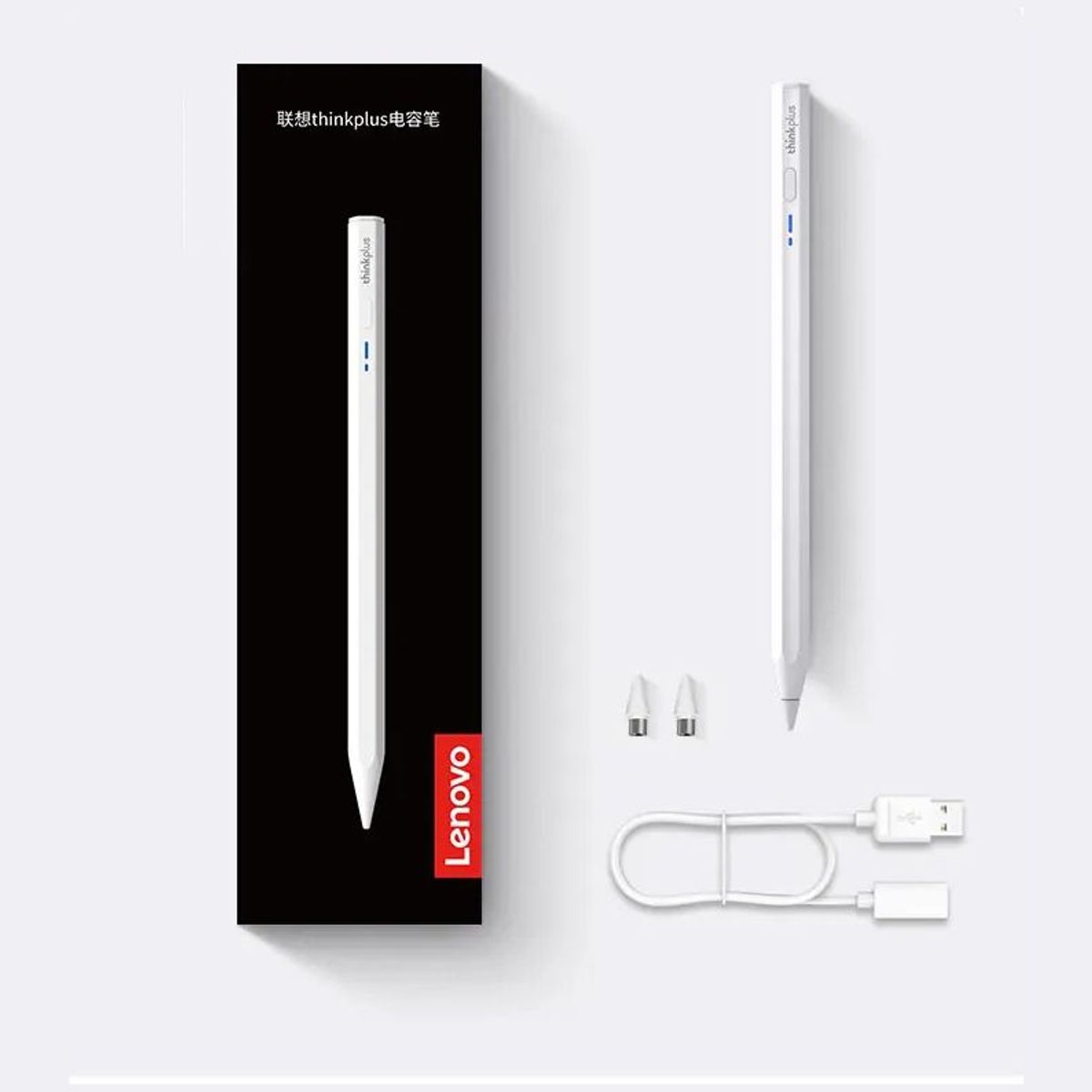 LENOVO - Lenovo-lápiz óptico Universal Thinkplus BP18BL Capacitor activo con BT