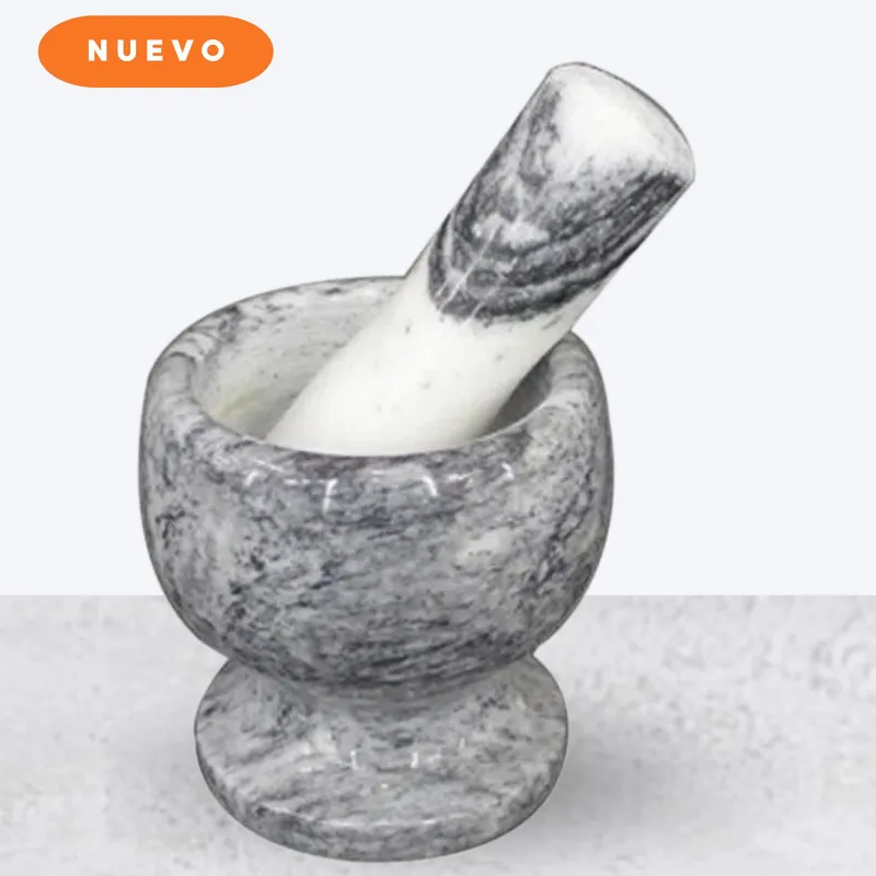 ICHIMATSU - Mortero de Mármol Triturar Especias