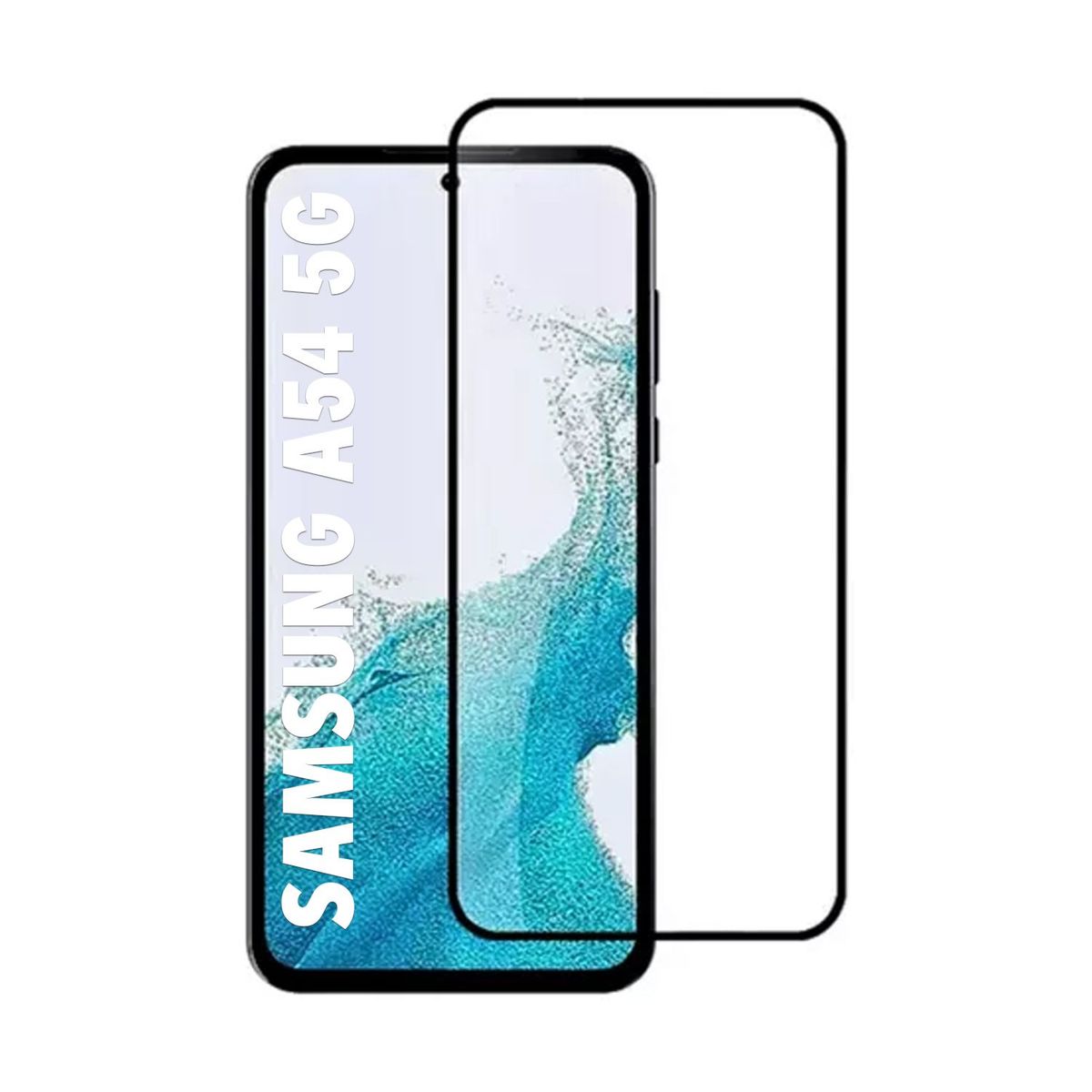 GENERICO - Mica Vidrio Templado Pantalla 3D Full SAMSUNG A54 5G
