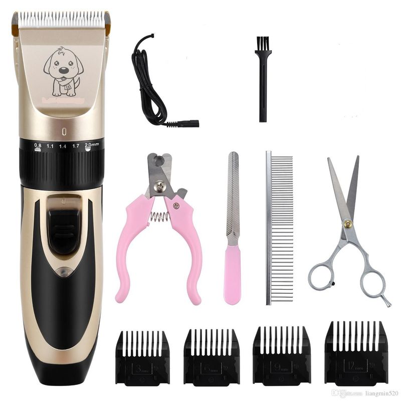 SEISA - Cortadora De Pelo Para Mascota Recargable Inalámbrica