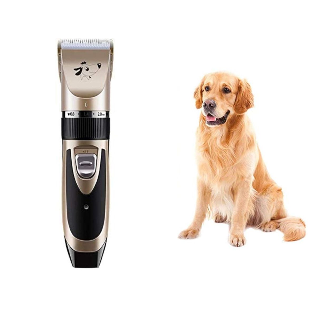 SEISA - Cortadora De Pelo Para Mascota Recargable Inalámbrica