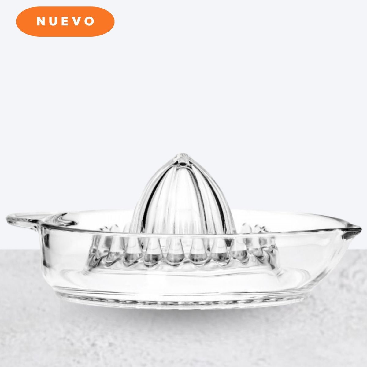 GENERICO - Exprimidor de Naranja Vidrio Manual