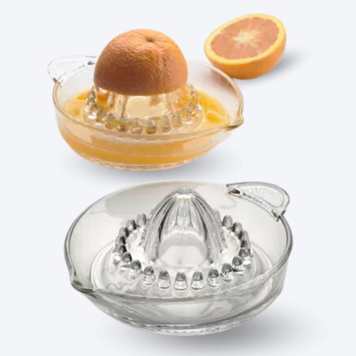 GENERICO - Exprimidor de Naranja Vidrio Manual
