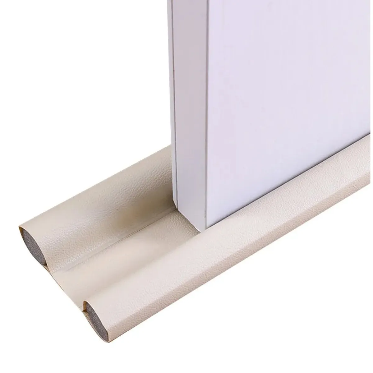 GENERICO - Pack x 02 Burletes Flexible de Espuma 95cm Protección Puertas -Blanco