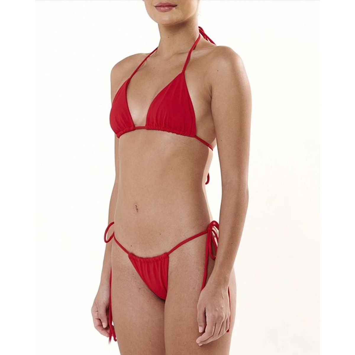 SOLARY - Bikini 2 Piezas Brasilero Rojo