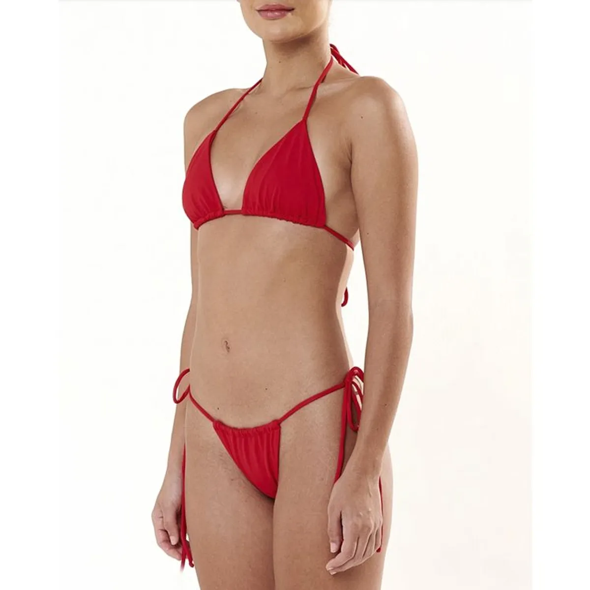SOLARY - Bikini 2 Piezas Brasilero Rojo