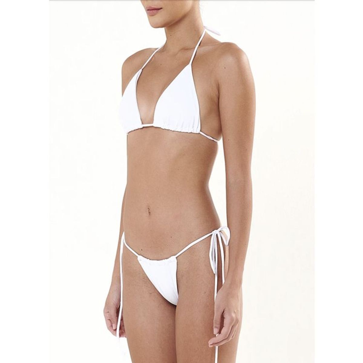 SOLARY - Bikini 2 Piezas Brasilero Blanco