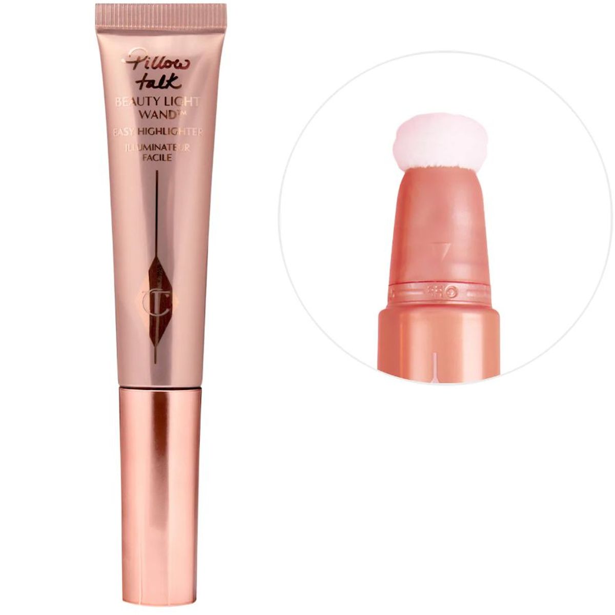 CHARLOTTE TILBURY - Iluminador Beauty Wand - Charlotte Tilbury - Soft Rose Gold