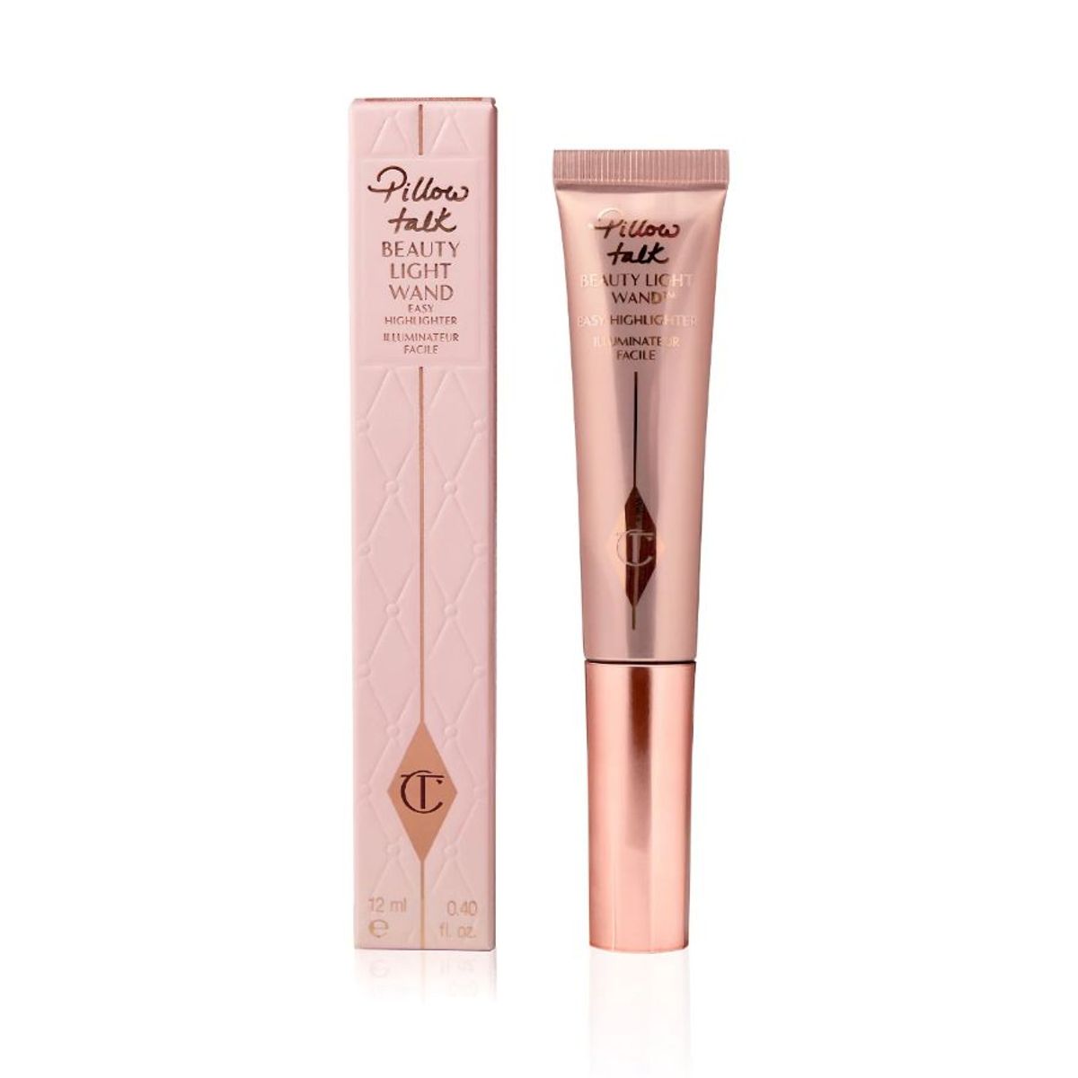 CHARLOTTE TILBURY - Iluminador Beauty Wand - Charlotte Tilbury - Soft Rose Gold