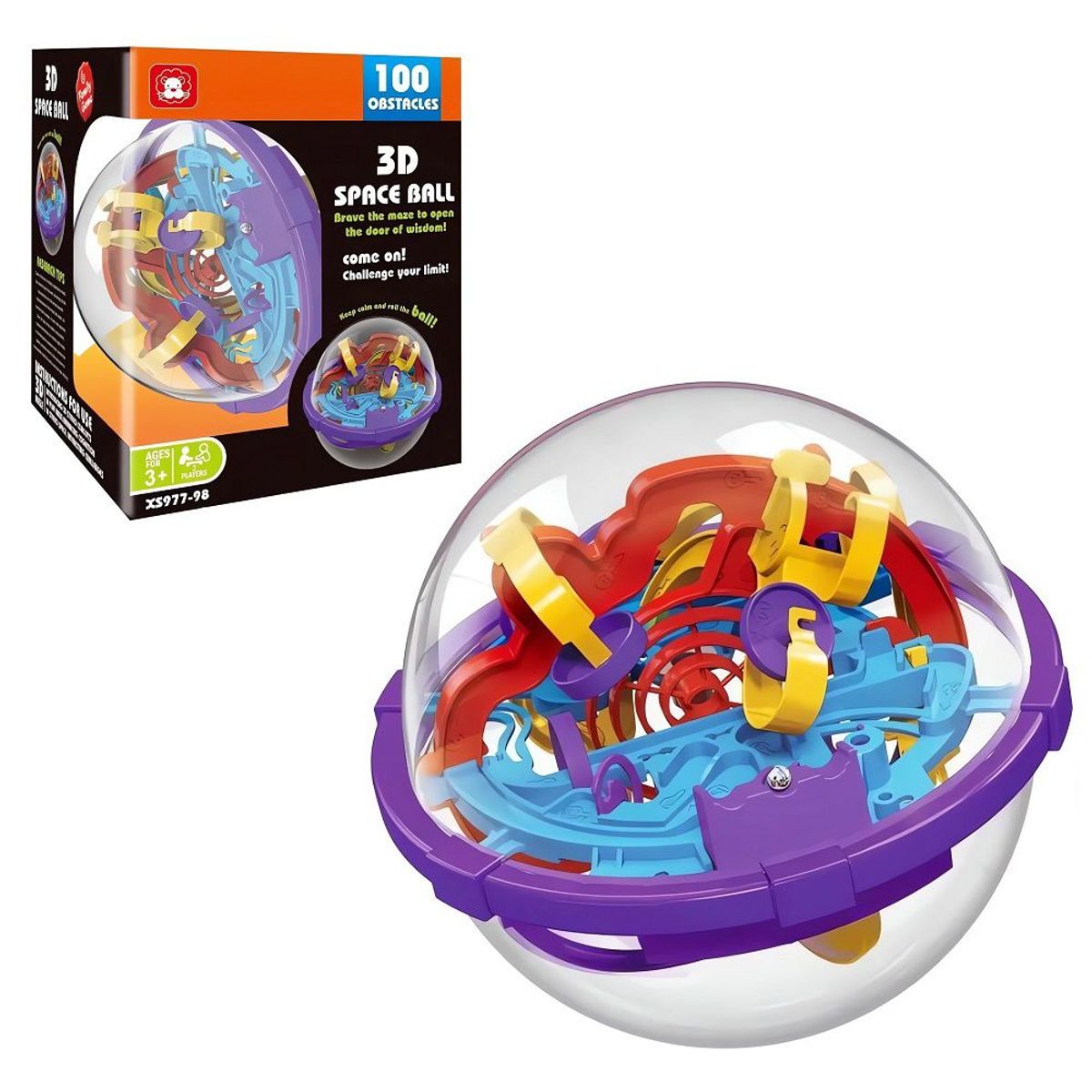 GENERICO - Juego De laberinto 3D con 100 Obstáculos