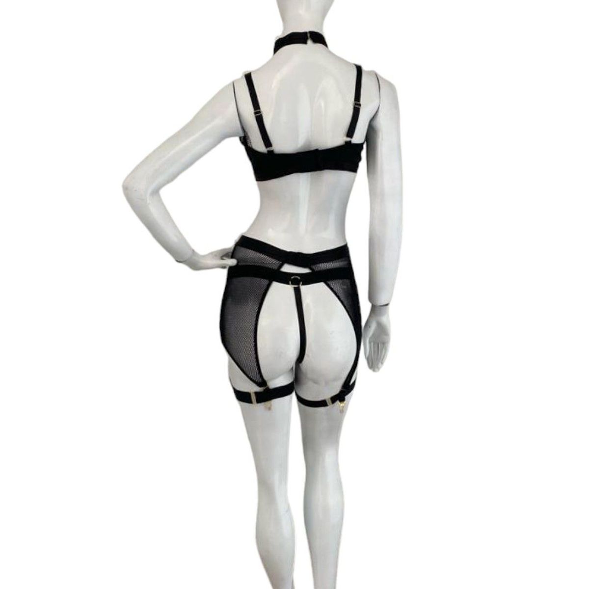 GENERICO - LENCERIA EXCLUSIVA Conjunto a Media Copa Abierta