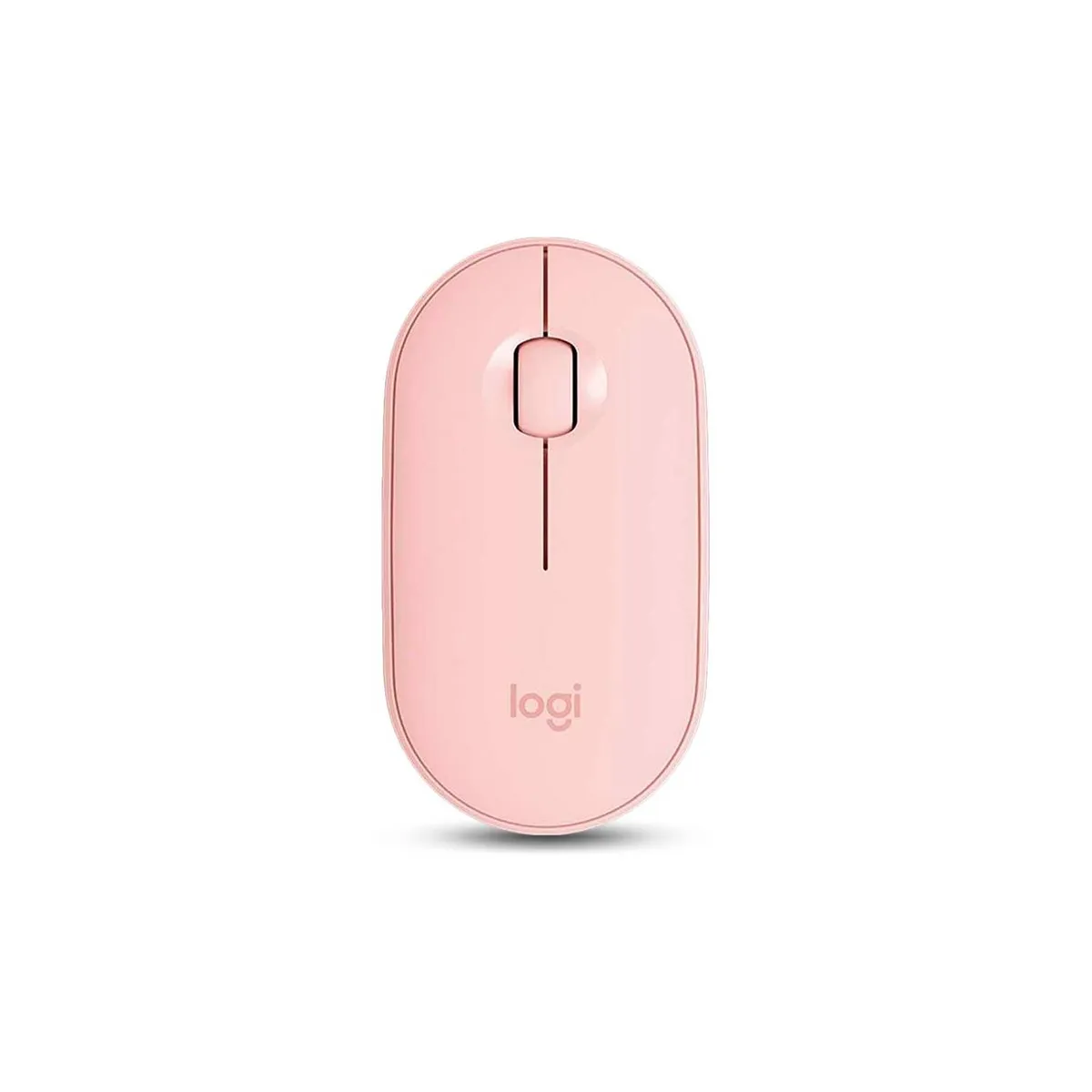 LOGITECH - Mouse Logitech M350S Inalámbrico Bluetooth - Rosa