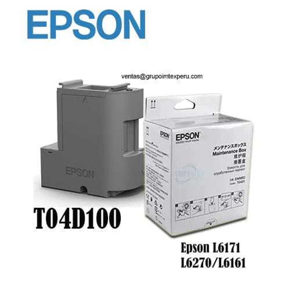 EPSON - CAJA DE MANTENIMIENTO EPSON L6171 T04D100