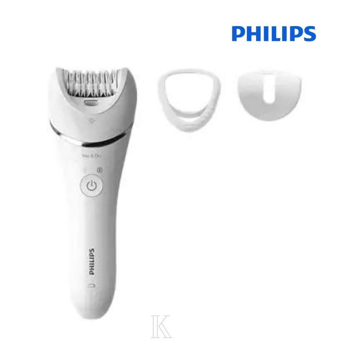 PHILIPS - Depiladora en seco y húmedo Serie 8000 Philips