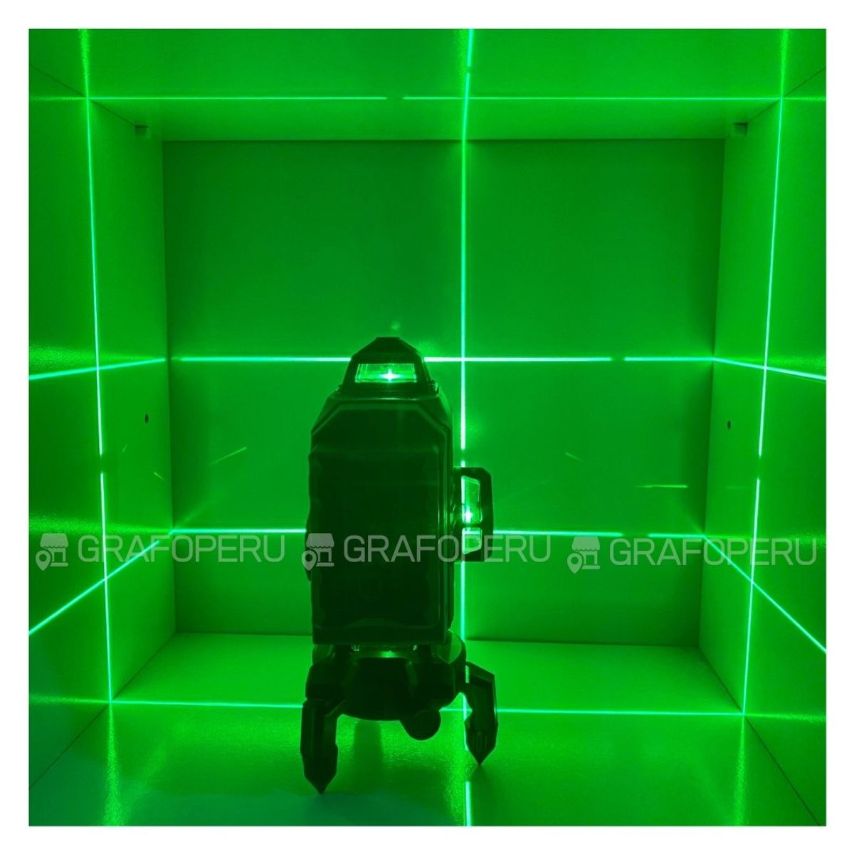 XTD - Nivel Laser Verde 16 Lineas 4D 360 Digital Indicador Carga Tripode