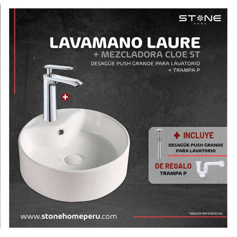 STONE - COMBO BOWL LAURE  CLOE ST  DESAGUE Y TRAMPA P STONE