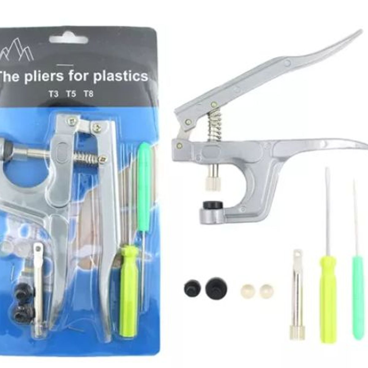 GENERICO - Alicate De Snaps Broches De Presión Costura