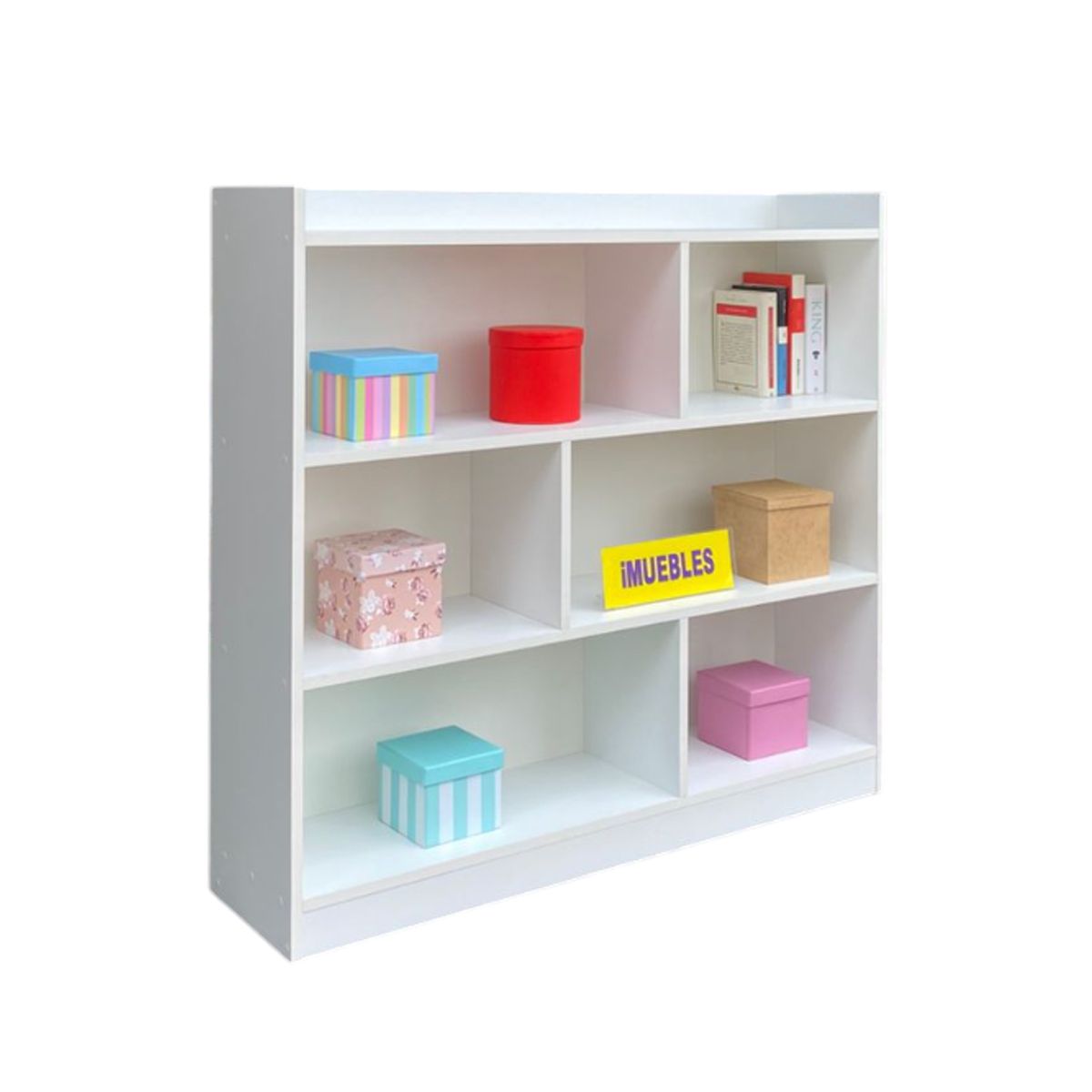 TEMEL - Organizador Escolar Librero estante Melamina 18MM