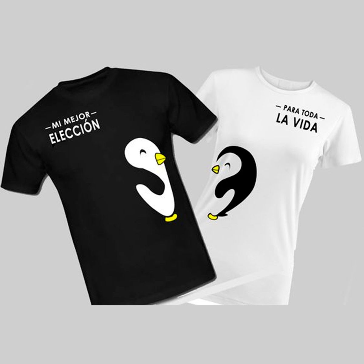 GENERICO - Polo Pareja  San Valentin Mi mejor Elección x2