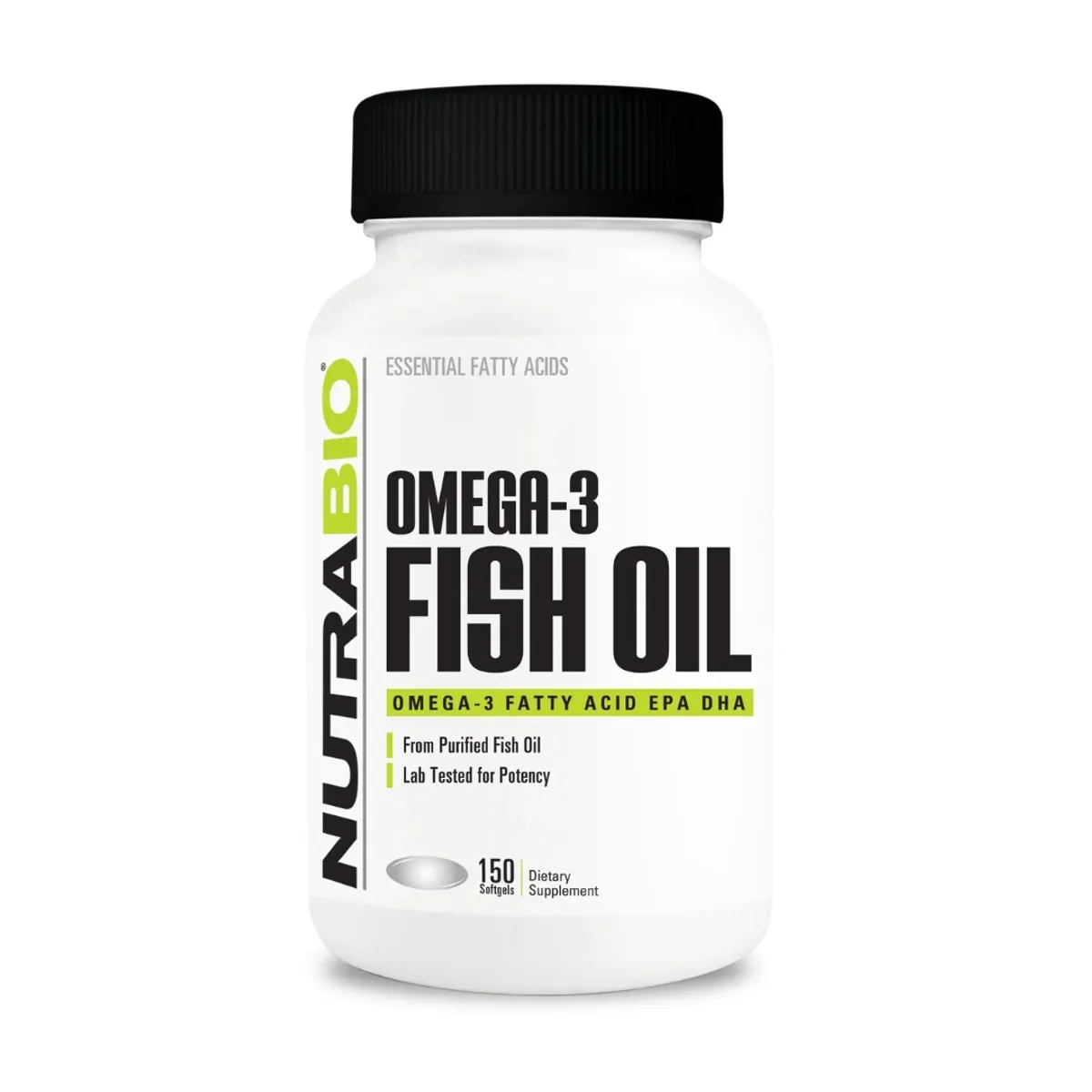 NUTRABIO - Omega 3 Nutrabio Aceite de Pescado 150 Softgels