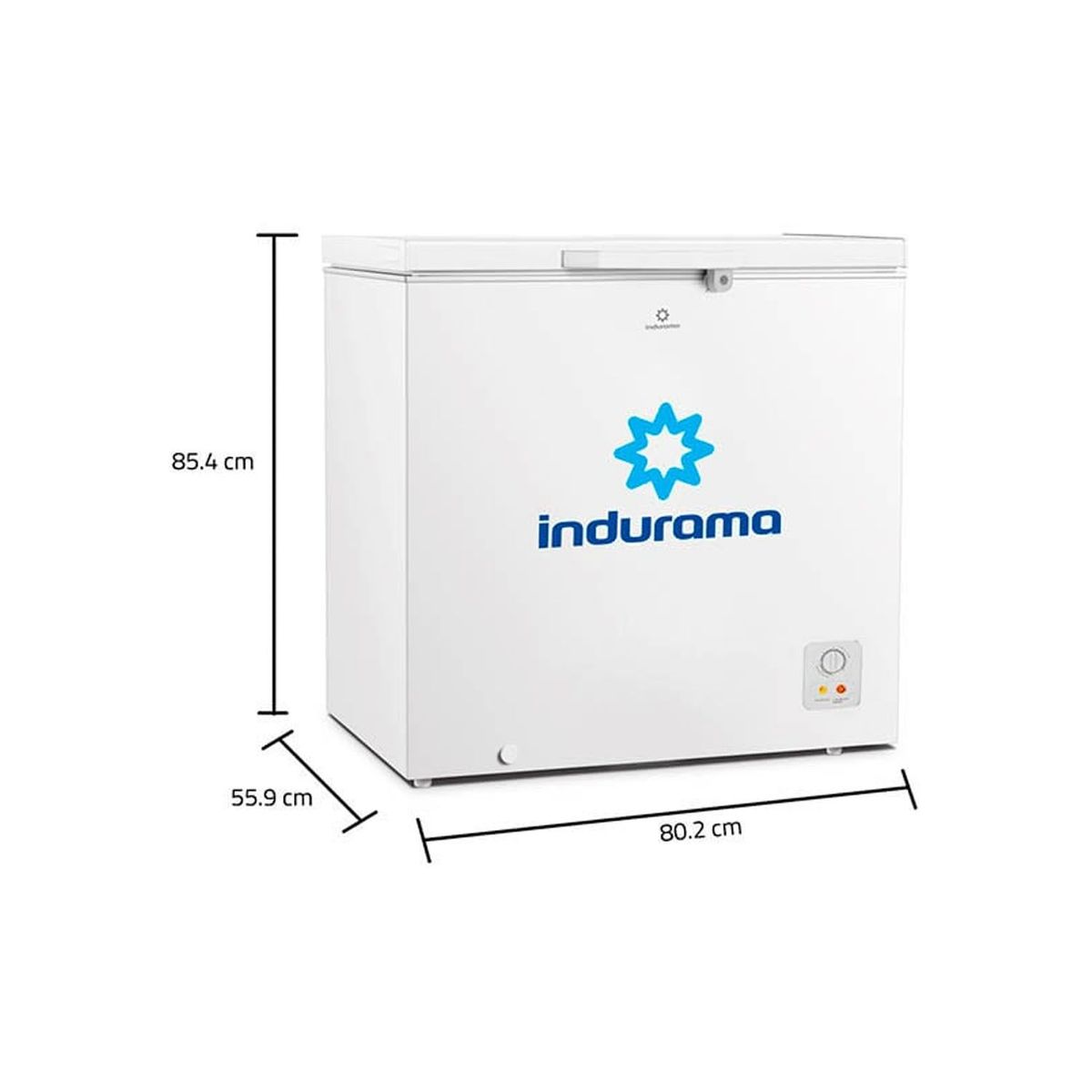 INDURAMA - CONGELADOR INDURAMA 198 LT BLANCON CI-220BL