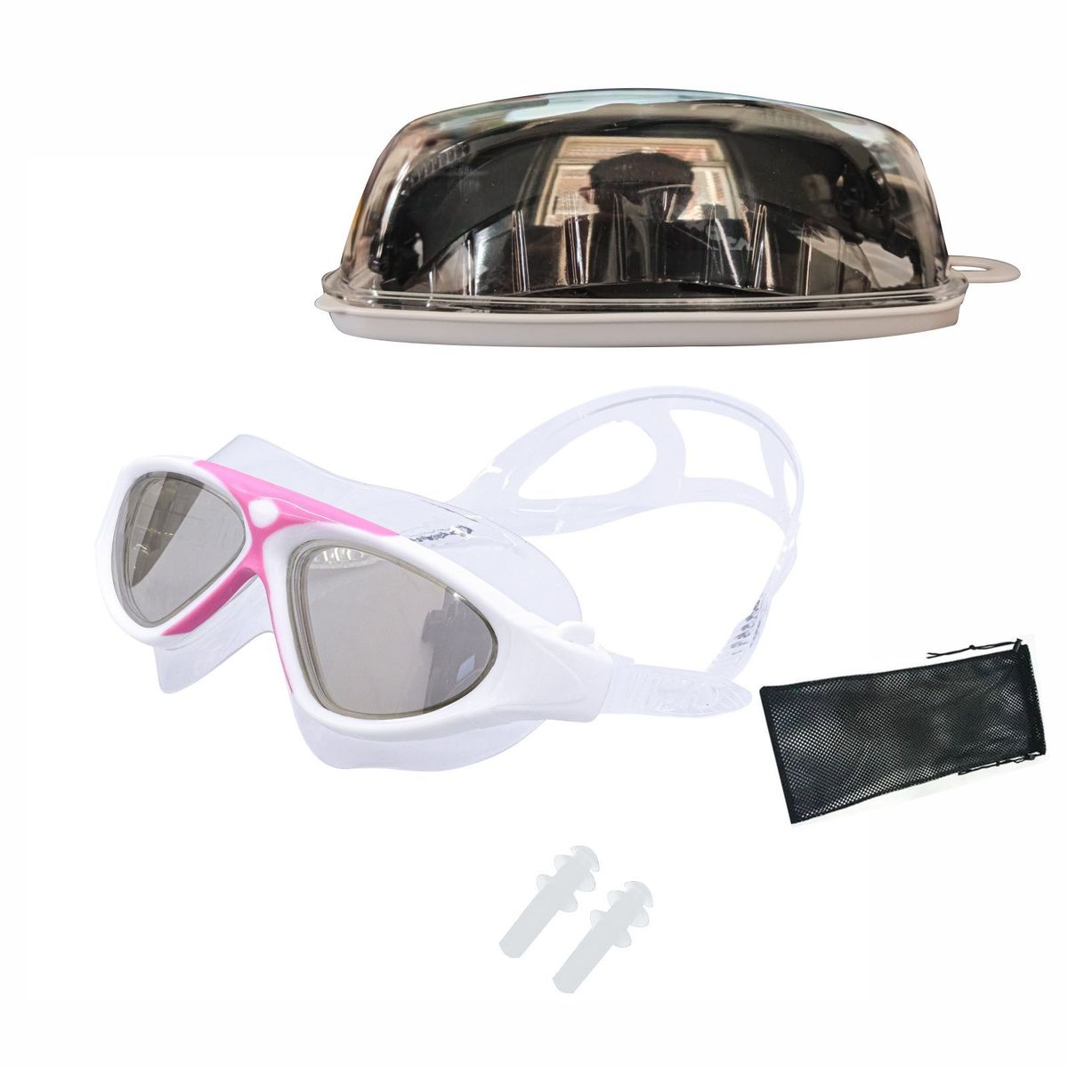 PORTO - Lentes de Natación Porto Titán Adulto Rosado