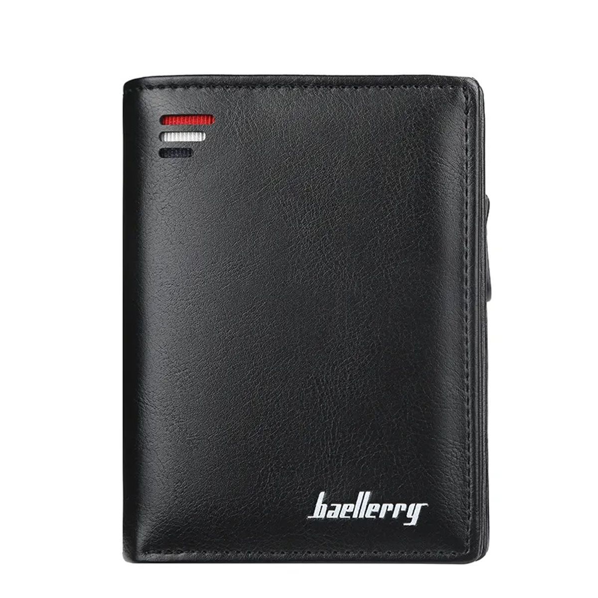 BAELLERRY - Billetera Baellerry Hombre PU Tarjetero Amplio Monedero con Cremallera
