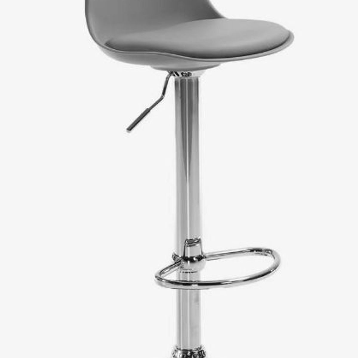 MOBELART - Banco para Bar Boat giratoria Gris möbelArt