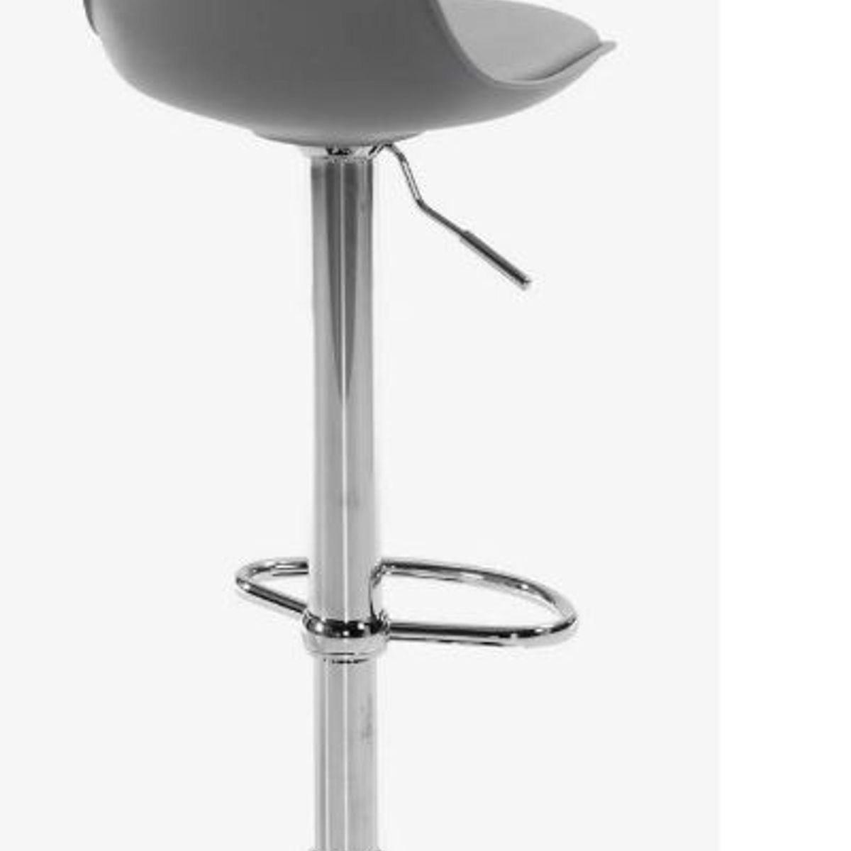 MOBELART - Banco para Bar Boat giratoria Gris möbelArt