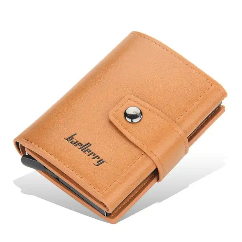BAELLERRY - Billetera Baellerry Hombre Protección RFID Tarjetero Billetes