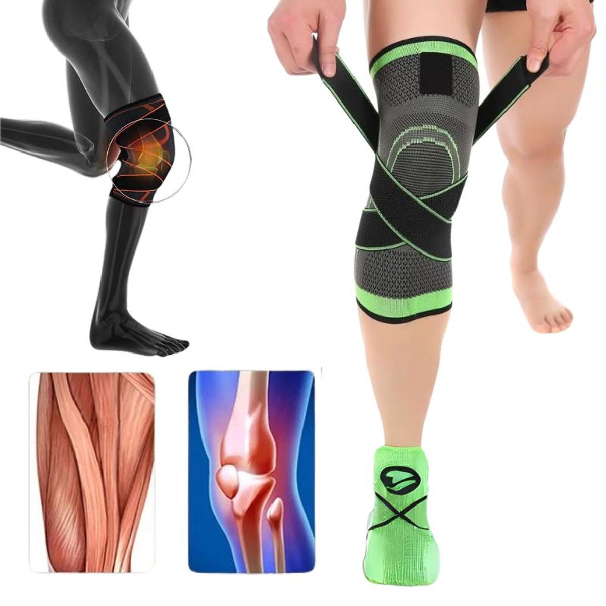 GENERICO - Rodillera Deportiva para Proteccion yo Rehabilitación