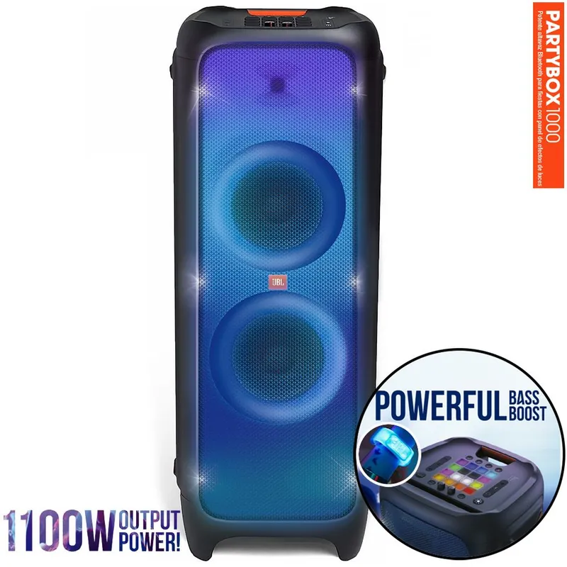JBL - JBL PartyBox 1000 Parlante Bluetooth 1100W DJ Portatil