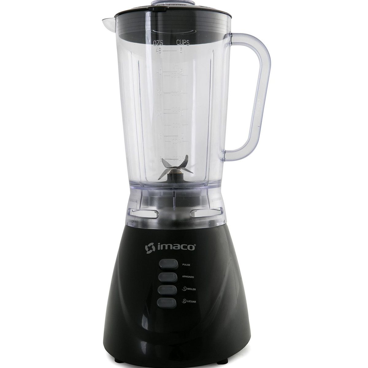 IMACO - Licuadora Imaco 125L cVaso Acrílico BL4125N  Negro