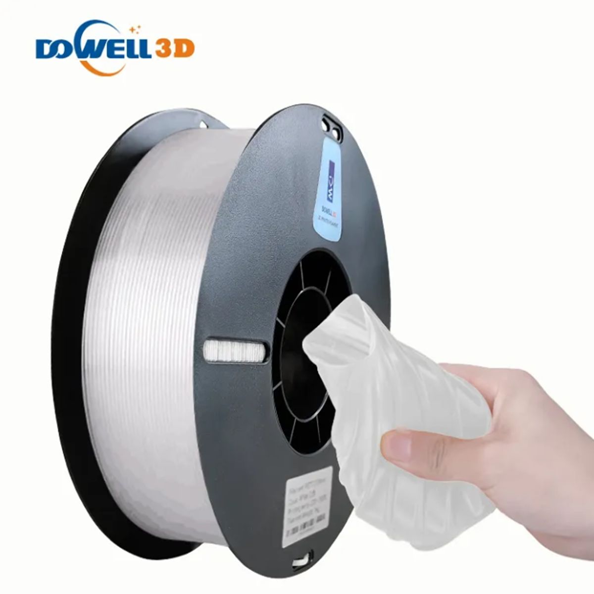 DOWELL - Filamento 3D TPU DOWELL Blanco