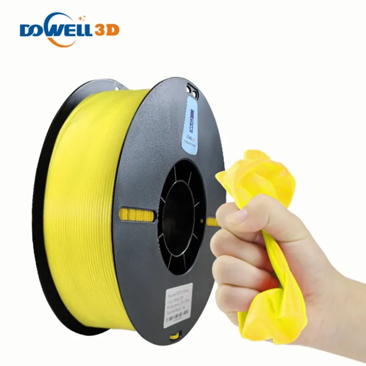 DOWELL - Filamento 3D TPU DOWELL  Amarillo