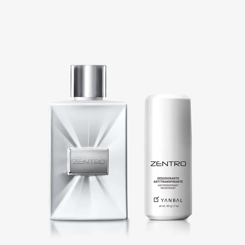YANBAL - Set Zentro Perfume  Hombre + Desodorante