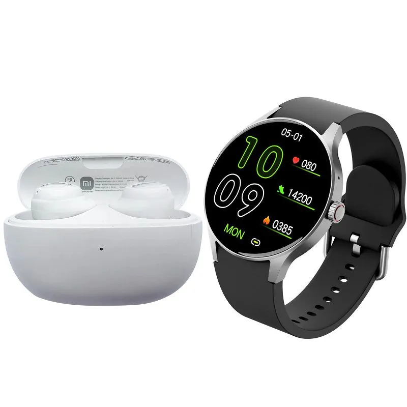 XIAOMI - Y80 Smartwatch+ XIAOMI Buds3 Lite Auriculares Bluetooth Audífonos