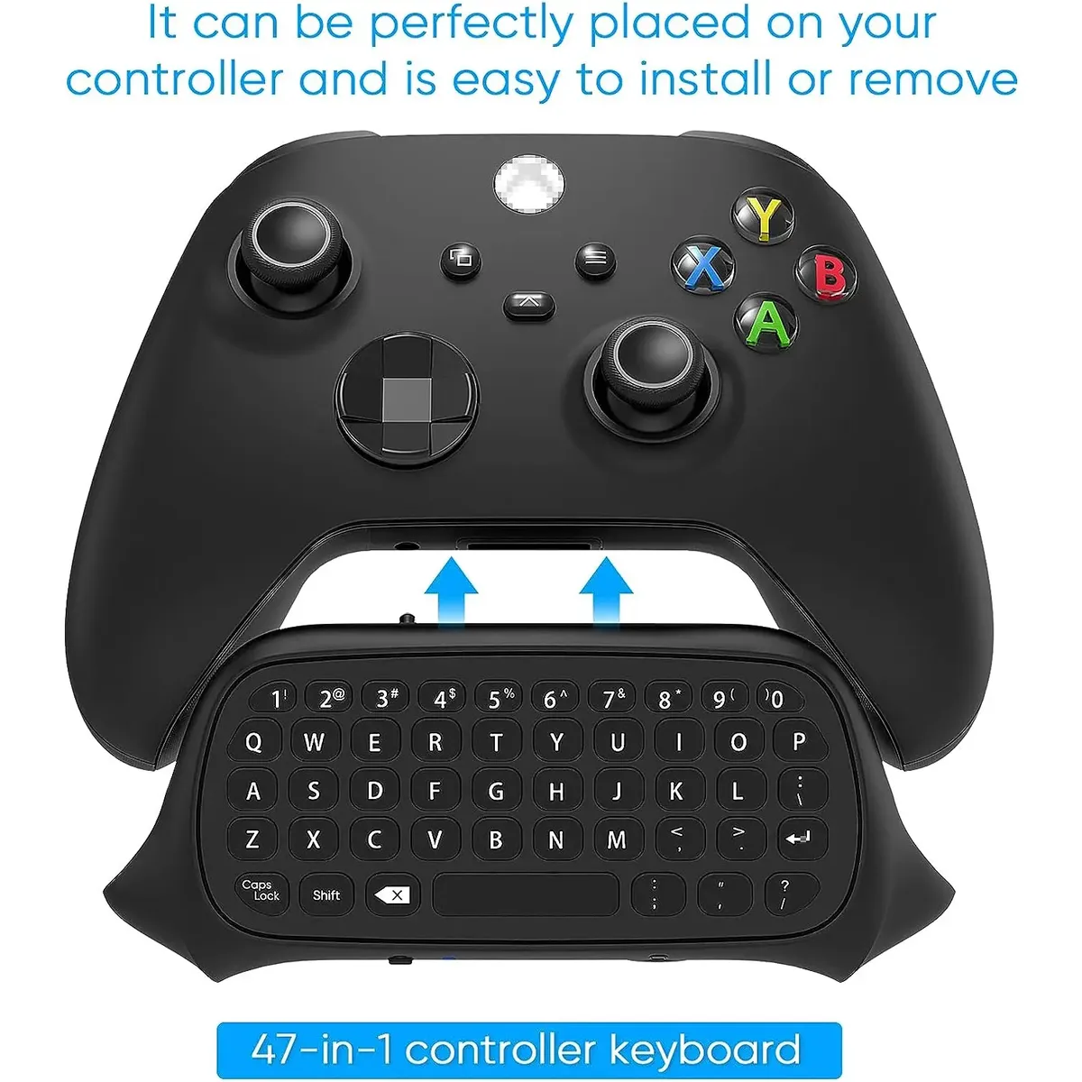 DOBE - Teclado con Audio para Xbox Series XS Xbox One S teclado con controlador inalámbrico
