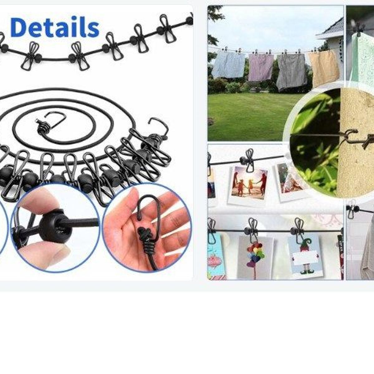 GENERICO - Colgador de ropa portatil