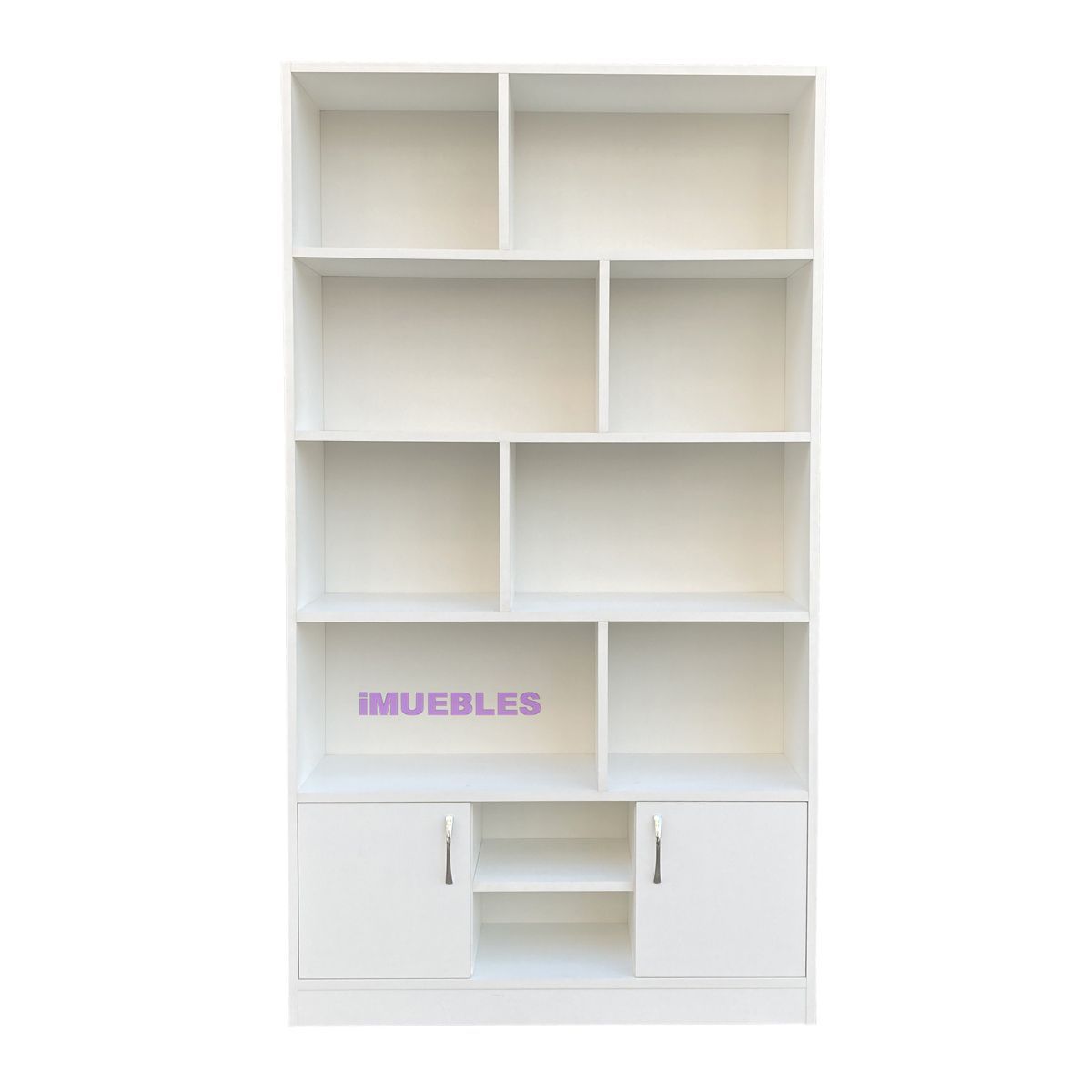 TEMEL - Librero De Melamina, Estante De Melamina, Biblioteca 1 Metro