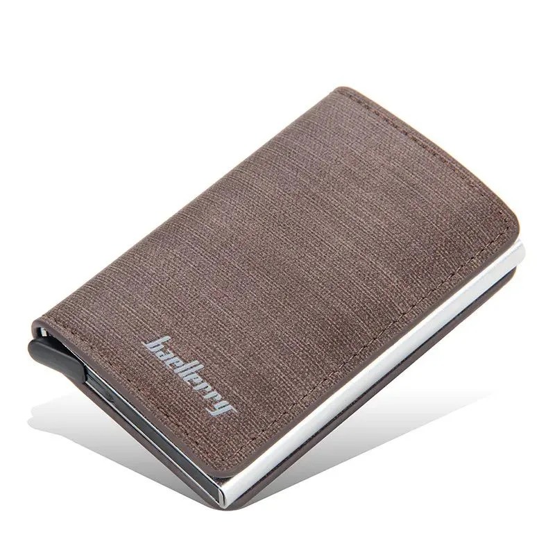 BAELLERRY - Billetera Baellerry Hombre Protección RFID Tarjetero