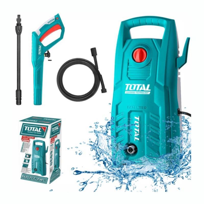 TOTAL TOOLS - Hidrolavadora 1400w 1900Psi Total