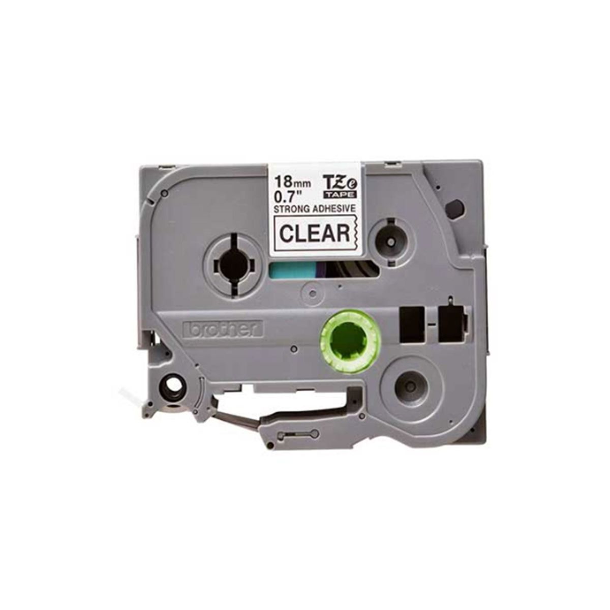 BROTHER - CINTA BROTHER TZE-S141 NEGRO SOBRE TRANSPARENTE P/N: TZES141